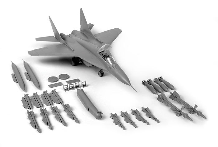 Сборная модель Самолет МиГ-29 (9-13). Производства «Звезда» масштаб 1:72, артикул 7278. # 1 hobbyplus.ru