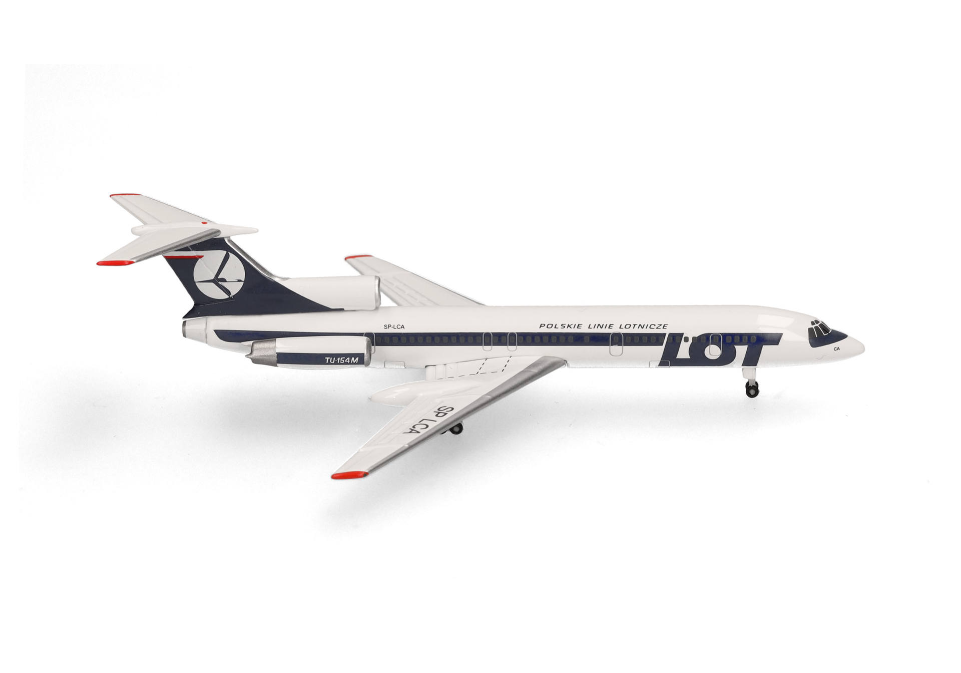 ������ ������� ��-154� LOT �������� ���������. 1:500 538121. # 1 hobbyplus.ru