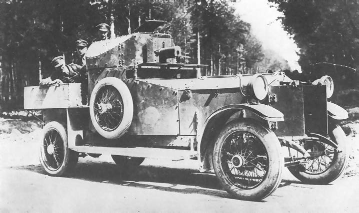 Сборная модель Британский бронеавтомобиль Pattern 1914., производства RODEN, масштаб 1/35, артикул: Rod803 # 6 hobbyplus.ru