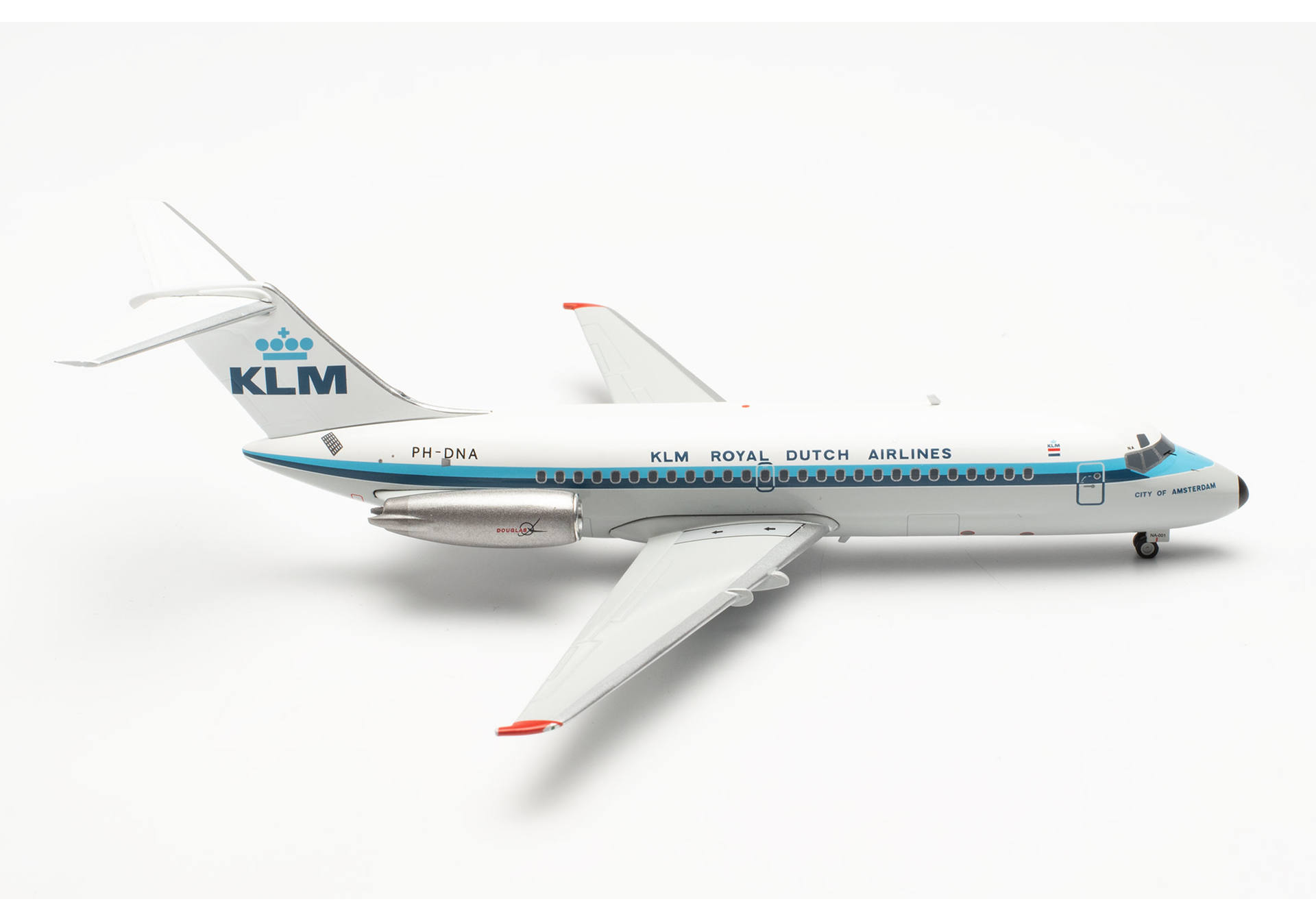 ������ ������� Douglas DC-9-15 � PH-DNA �Amsterdam� KLM. 1:200 572224. # 1 hobbyplus.ru