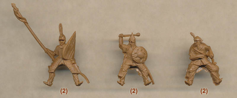 Миниатюрные фигуры Османские сипахи 16-17 век. Набор №1, производитель 