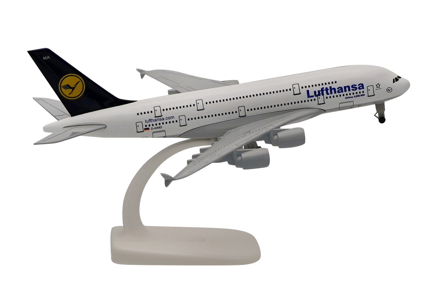   Airbus A380  Lufthansa. # 5 hobbyplus.ru