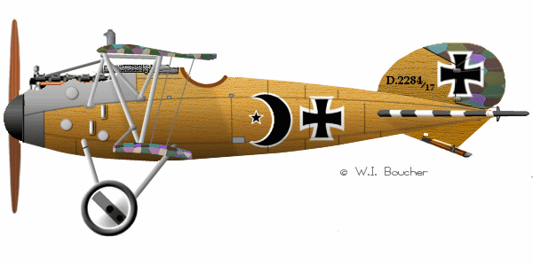 Сборная модель Германский самолет Albatros D.V/D.Va., производства RODEN, масштаб 1/72, артикул: Rod032 # 5 hobbyplus.ru