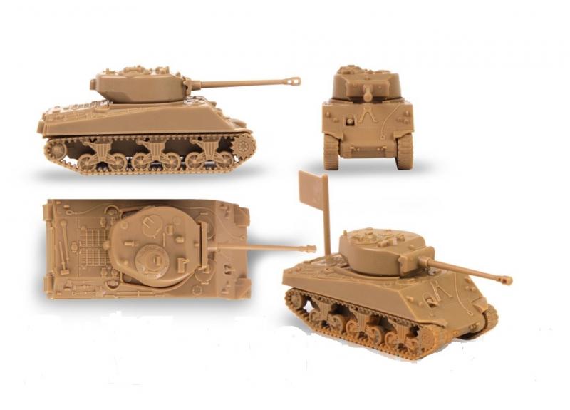 Сборная модель Американский танк 