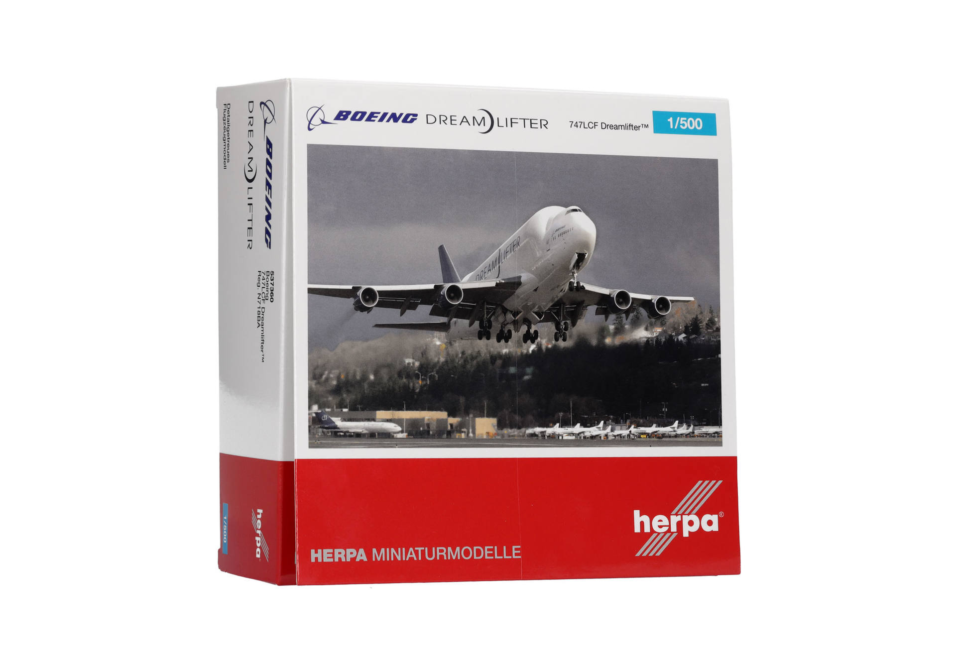 ������ �������� Boeing 747LCF Dreamlifter Bravo Airways, 1:500, 537360. # 4 hobbyplus.ru
