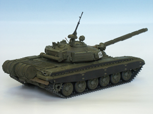 Сборная модель Советский танк Т-72А. Производства «Звезда» масштаб 1:35, артикул 3552. # 2 hobbyplus.ru