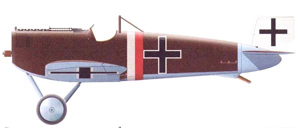 Сборная модель Германский моноплан-истребитель Junkers D.I late., производства RODEN, масштаб 1/72, артикул: Rod036 # 10 hobbyplus.ru