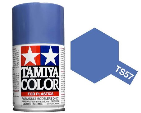 Краска аэрозольная TS-57 Blue Violet (Сине-фиолетовая) глянцевая, в баллончике 100 мл., артикул 85057 # 1 hobbyplus.ru