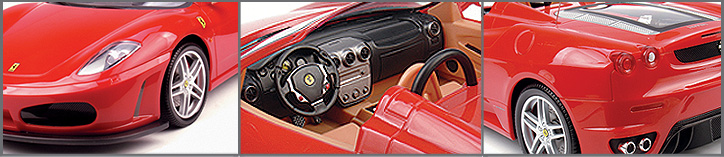 Радиоуправляемый автомобиль Ferrari F430 Spider. Масштаб 1:10.  # 2 hobbyplus.ru