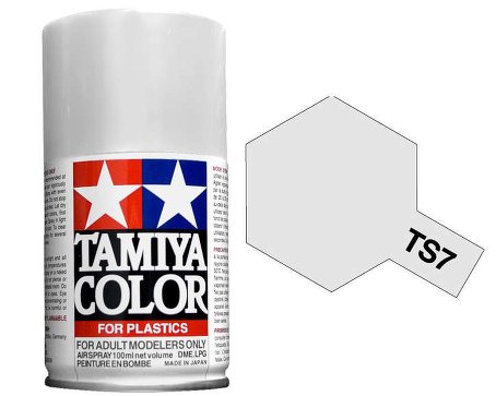   TAMIYA TS-7 Racing White  ,   100 .,  85007 # 1 hobbyplus.ru