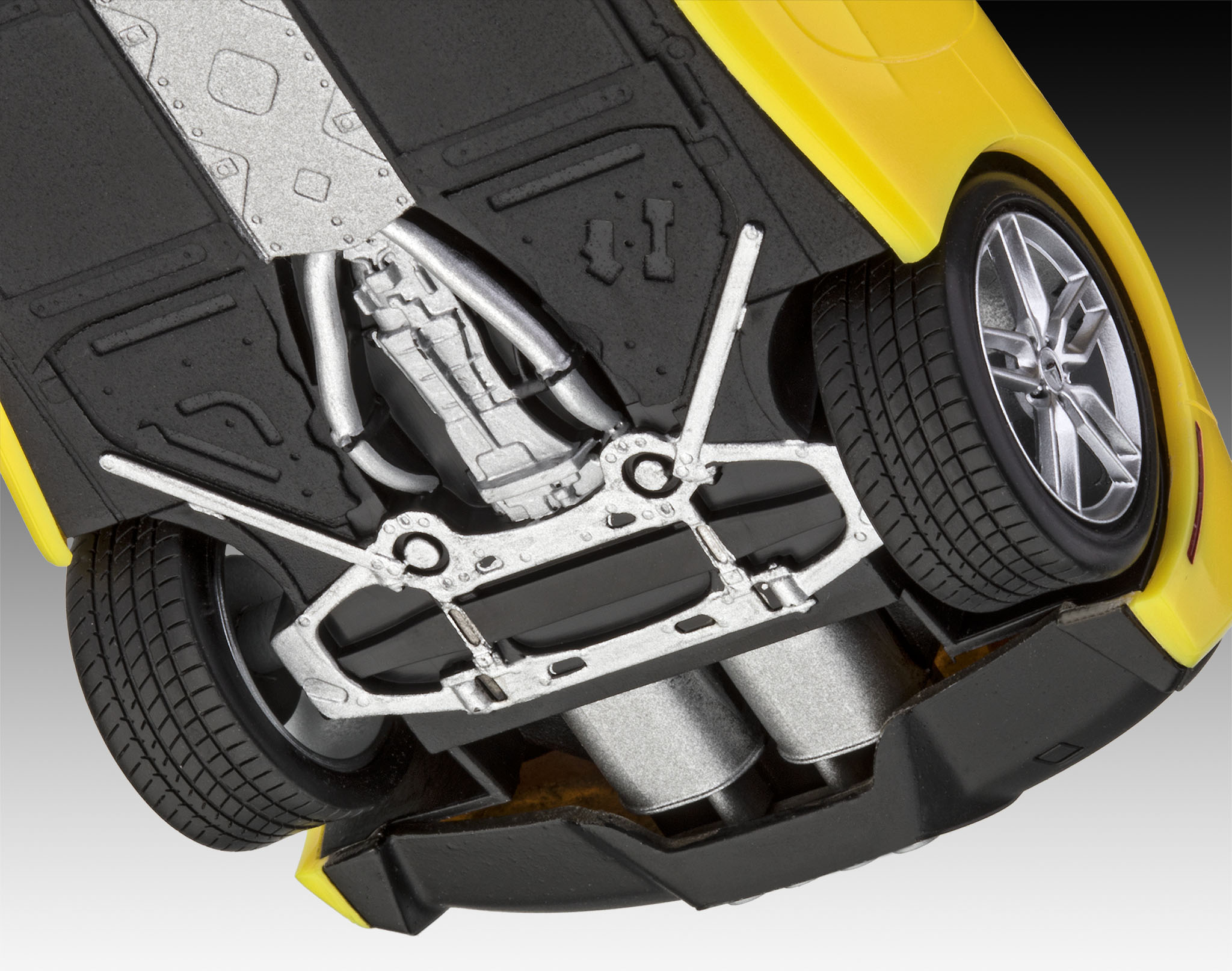    Corvette Stingray 2014 .,  1:25, Revell 07449. # 4 hobbyplus.ru