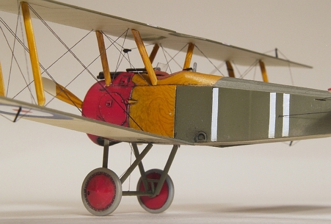 Сборная модель Британский истребитель-биплан Sopwith F.1 