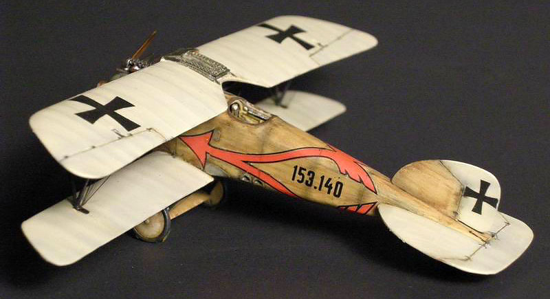 Сборная модель Германский самолет Albatros D.III Oeffag s.153 Iate., производства RODEN, масштаб 1/72, артикул: Rod030 # 10 hobbyplus.ru