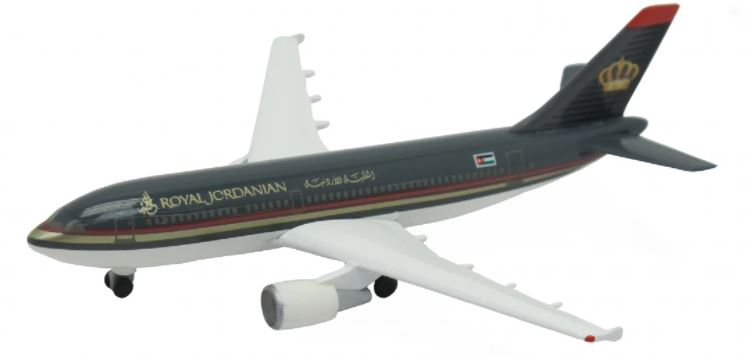  c AirbusA310-300 Royal Jordanian,  1:500.  HERPA 501019, . # 1 hobbyplus.ru