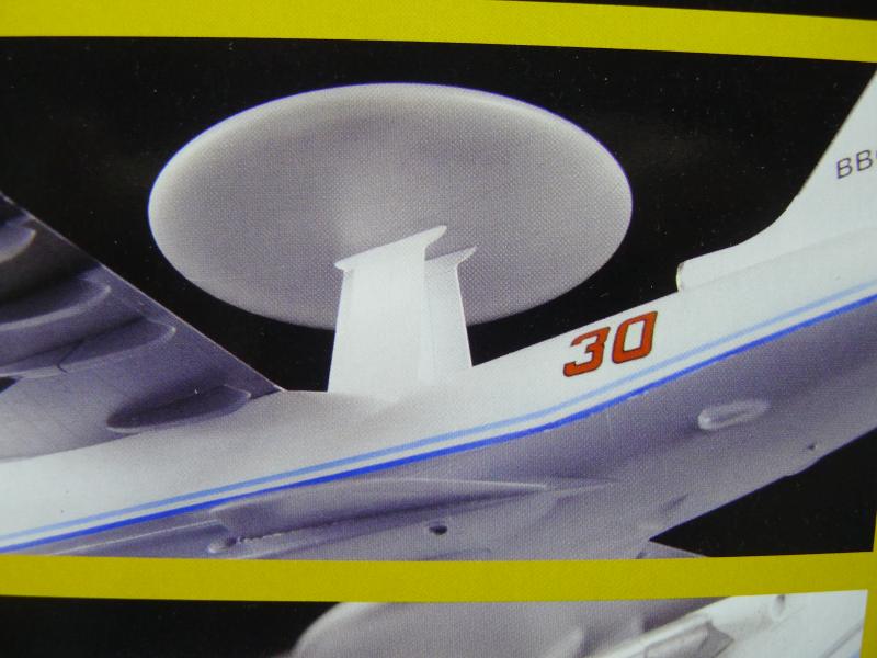 Сборная модель Российского дальнего радиолокационного самолета обнаружения А-50. # 4 hobbyplus.ru