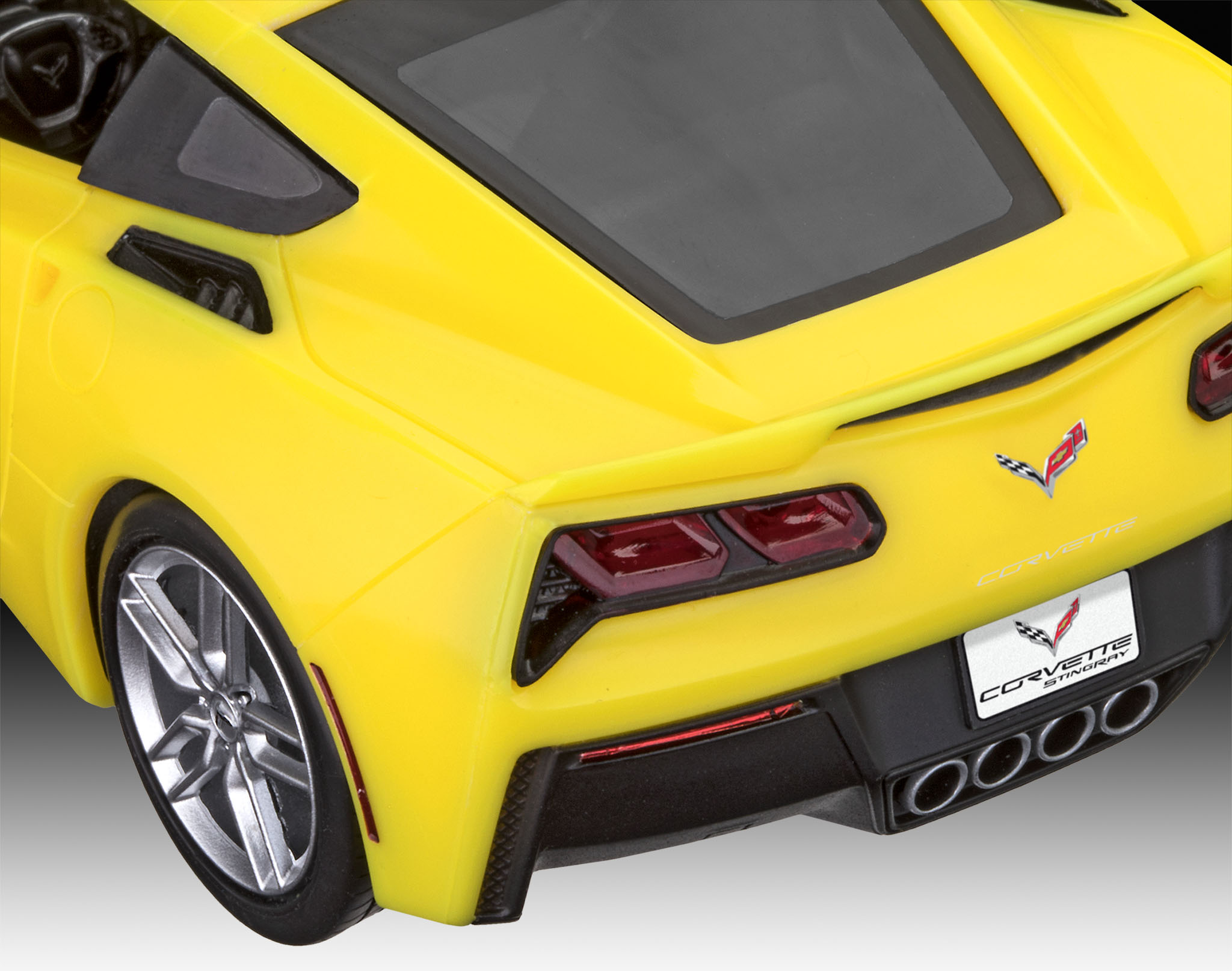    Corvette Stingray 2014 .,  1:25, Revell 07449. # 3 hobbyplus.ru