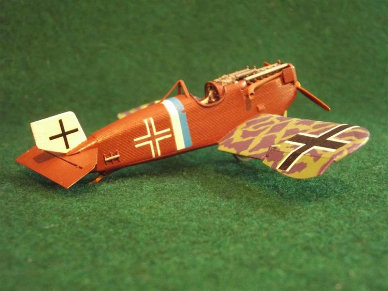 Сборная модель Германский моноплан-истребитель Junkers D.I late., производства RODEN, масштаб 1/72, артикул: Rod036 # 6 hobbyplus.ru