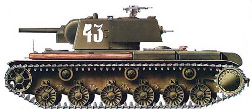 Сборная модель Советский тяжелый огнеметный танк КВ-8 , производства ARK Models, масштаб 1/35, артикул: 35028 # 2 hobbyplus.ru