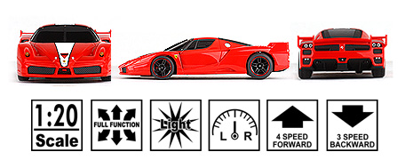 Радиоуправляемый автомобиль Ferrari FXX. Масштаб 1:20. # 1 hobbyplus.ru