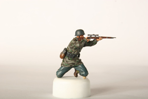 Сборная модель, Немецкие снайперы,  производства «Звезда» масштаб 1:35, артикул 3595. # 4 hobbyplus.ru