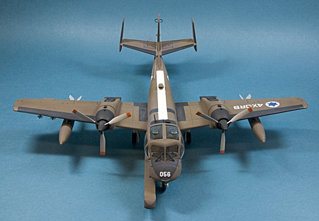 Сборная модель Американский самолёт «Grumman OV-1D Mohawk», производства RODEN, масштаб 1/48, артикул: Rod413 # 14 hobbyplus.ru