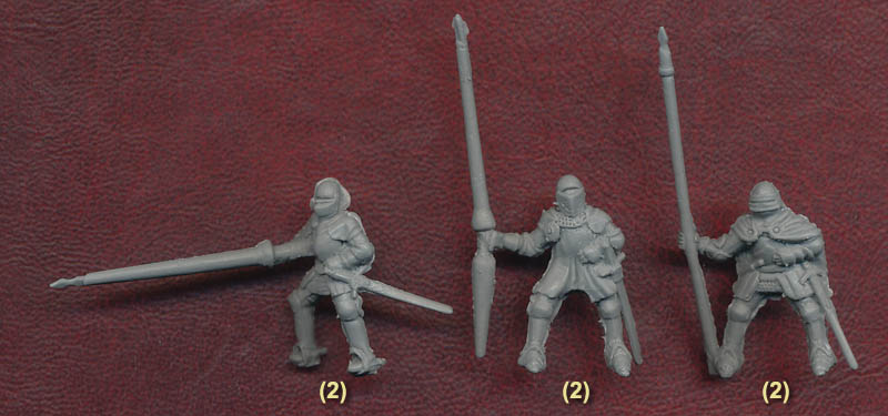 Миниатюрные фигуры Война Роз. Набор №11. Шотландская тяжелая кавалерия, производитель 