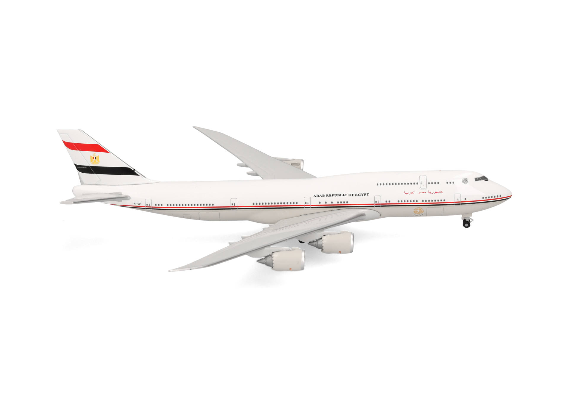 ������ ������� ������������� ������ ����� 747-8 BBJ � SU-EGY. 1:500 538039. # 1 hobbyplus.ru