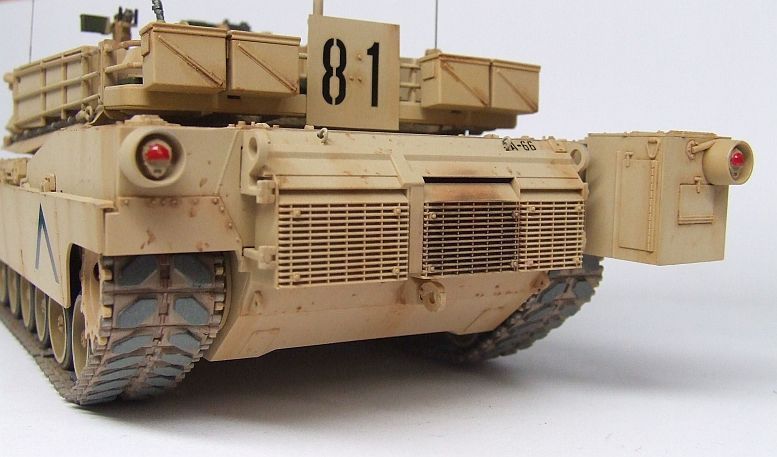Сборная модель в масштабе 1/35 Танк M1A1 Abrams, производитель TAMYIA, артикул: 35156 # 4 hobbyplus.ru