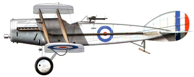 Сборная модель Британский истребитель-биплан Bristol F2B., производства RODEN, масштаб 1/72, артикул: Rod043 # 28 hobbyplus.ru