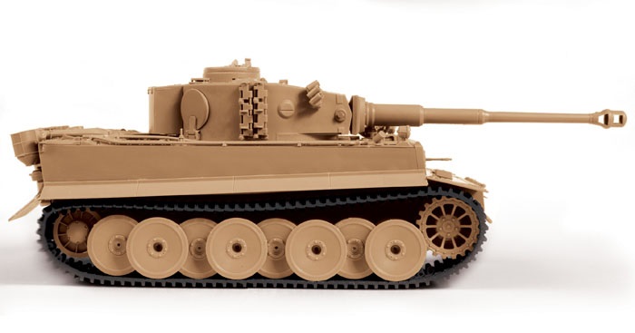 Сборная модель. Немецкий тяжелый танк «Тигр». Производства «Звезда» масштаб 1:35, артикул 3646.  # 1 hobbyplus.ru