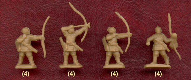 Миниатюрные фигуры Ашигуру (лучники и аркебузеры), производитель 