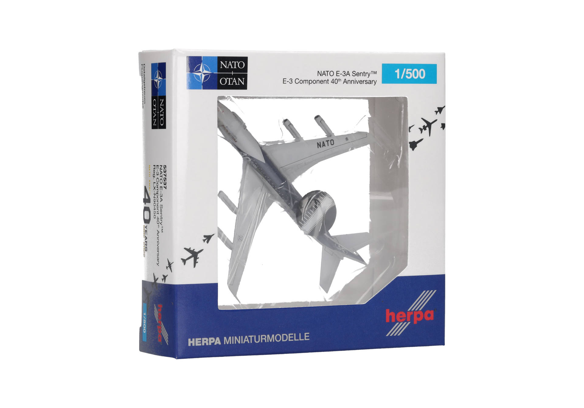 ������ ������� Boeing E-3A Sentry, 40-����� ����, 537537. # 4 hobbyplus.ru