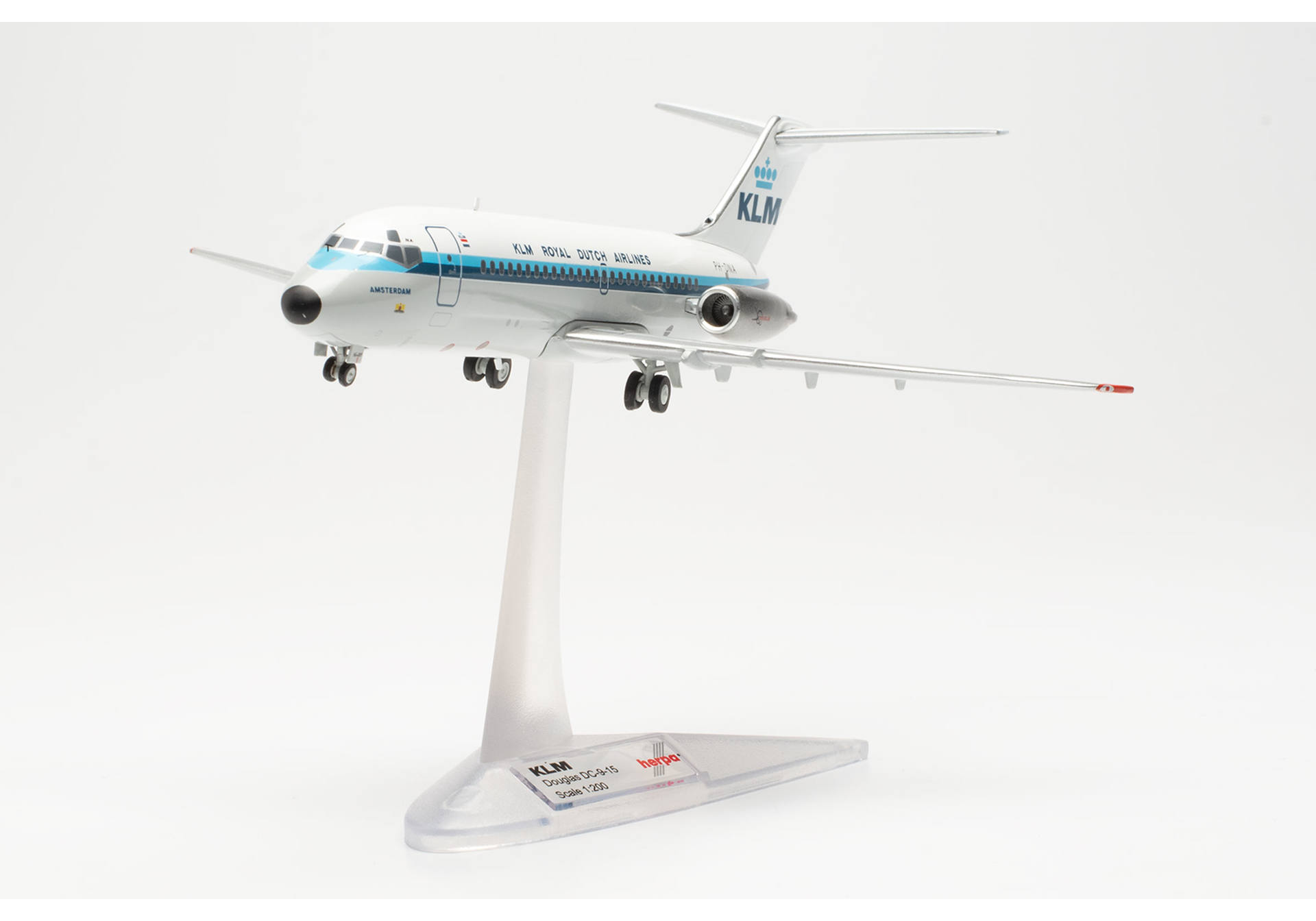 ������ ������� Douglas DC-9-15 � PH-DNA �Amsterdam� KLM. 1:200 572224. # 4 hobbyplus.ru
