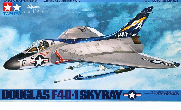        Douglas F4D-1 Skyray.  1:48. # 1 hobbyplus.ru