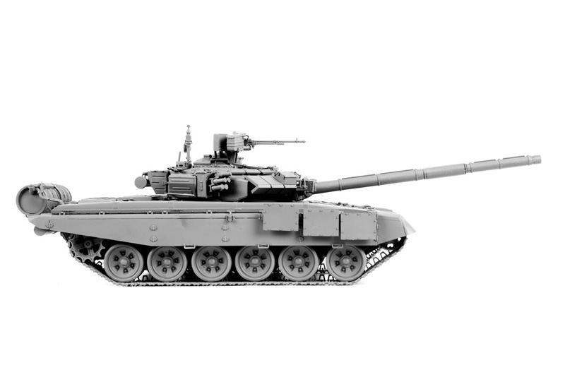 Подарочный набор, сборной модели Российского боевого танка Т-90, укомплектован клеем, кисточкой и 4 красками. Производства «Звезда» масштаб 1:35, артикул 3573ПН. # 3 hobbyplus.ru