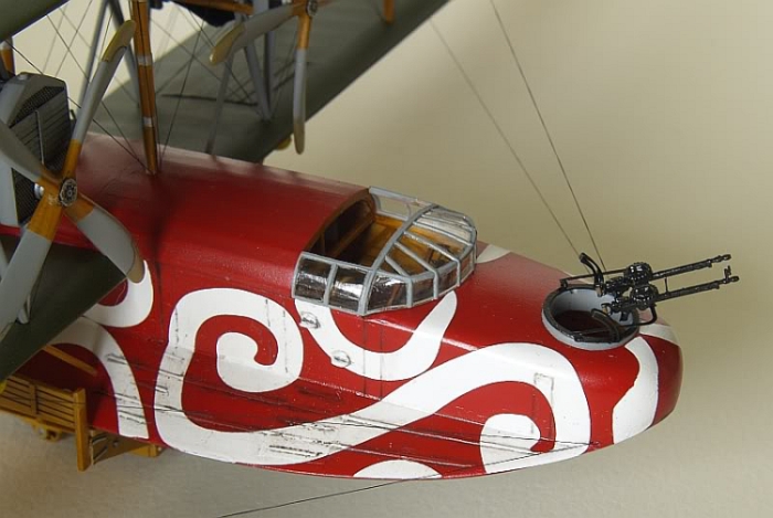 Сборная модель Британская летающая лодка-биплан Felixstowe F.2A early., производства RODEN, масштаб 1/72, артикул: Rod019 # 10 hobbyplus.ru