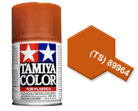 Краска аэрозольная TS-89964 Metallic Orange (Оранжевый металлик), в баллончике 100 мл., артикул 89964 # 1 hobbyplus.ru