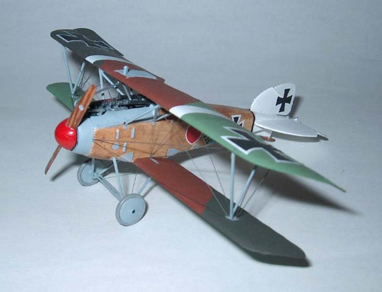 Сборная модель Германский самолет Albatros D.III., производства RODEN, масштаб 1/72, артикул: Rod012 # 9 hobbyplus.ru