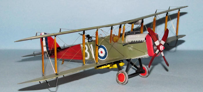 Сборная модель Британский дневной бомбардировщик De Havilland DH4 Eagle, производства RODEN, масштаб 1/48, артикул: Rod422 # 3 hobbyplus.ru