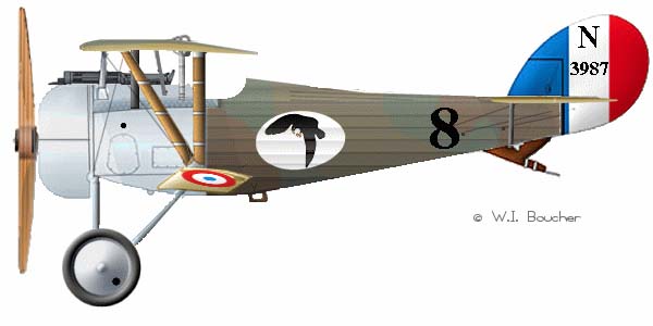 Сборная модель Французский истребитель-биплан Nieuport 24., производства RODEN, масштаб 1/72, артикул: Rod060 # 16 hobbyplus.ru