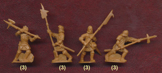 Миниатюрные фигуры Война роз 1. Рыцари и свита, производитель 