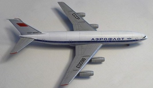 Подарочный набор сборной модели, пассажирского авиалайнера Ил-86, укомплектован клеем, кисточкой и 4 красками. Производства «Звезда» масштаб 1:144, артикул 7001ПН. # 2 hobbyplus.ru