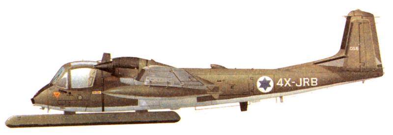 Сборная модель Американский самолёт «Grumman OV-1D Mohawk», производства RODEN, масштаб 1/48, артикул: Rod413 # 9 hobbyplus.ru