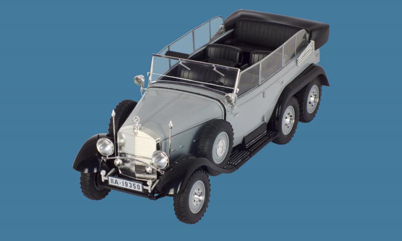 Typ G4 (производства 1935г.), автомобиль германского руководства ІІ МВ  ICM Art.: 24011Масштаб: 1/24 # 6 hobbyplus.ru