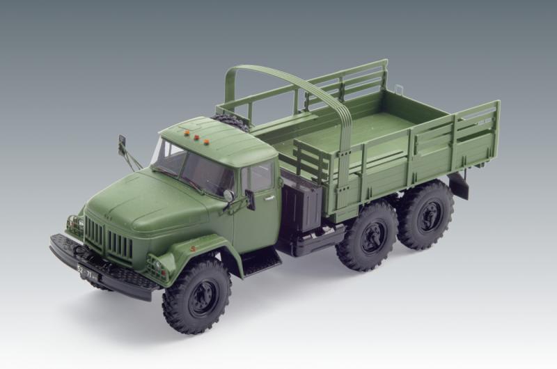 Советский армейский грузовой автомобиль ЗиЛ-131, ICM Art.: 35515 Масштаб: 1/35 # 18 hobbyplus.ru