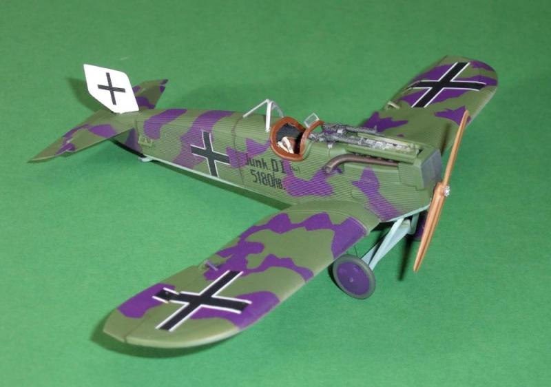 Сборная модель Германский самолет Junkers D.I., производства RODEN, масштаб 1/72, артикул: Rod041 # 4 hobbyplus.ru