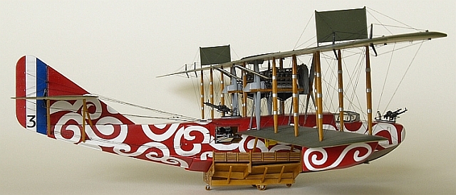 Сборная модель Британская летающая лодка-биплан Felixstowe F.2A early., производства RODEN, масштаб 1/72, артикул: Rod019 # 9 hobbyplus.ru