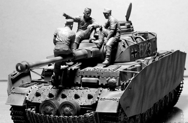 Сборная модель Немецкие танкисты, 2МВ, производства MASTER BOX, масштаб 1:35, артикул 35160 # 3 hobbyplus.ru