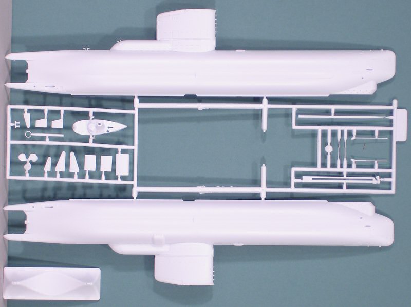 XXVII Seehund, Германская подводная лодка, ICM Art.: S.004 Масштаб: 1/144 # 5 hobbyplus.ru