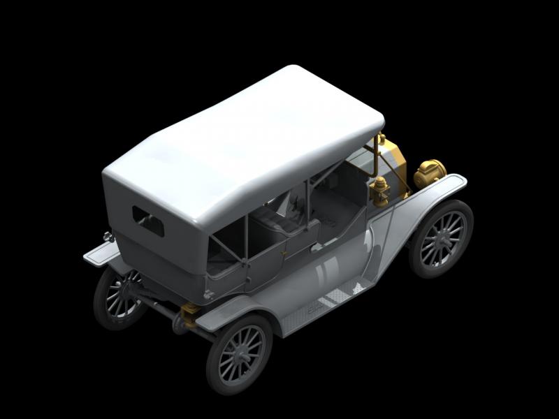 Автомобиль Model T 1911 Touring  ICM Art.: 24002 Масштаб: 1/24 # 3 hobbyplus.ru